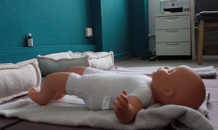Reflexologie plantaire sur bébé de 0 à 6 mois de 20 minutes