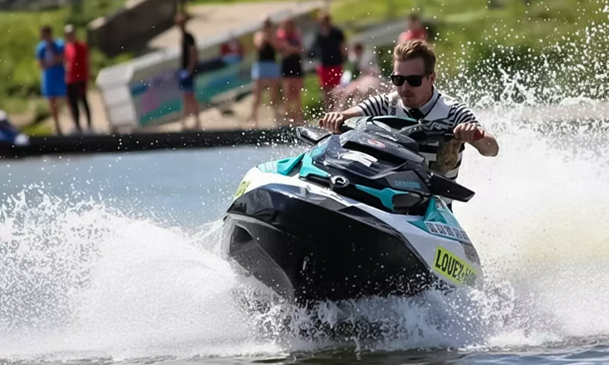 Jet-ski et photos HD en option à Jussy avec Aqua R Fly