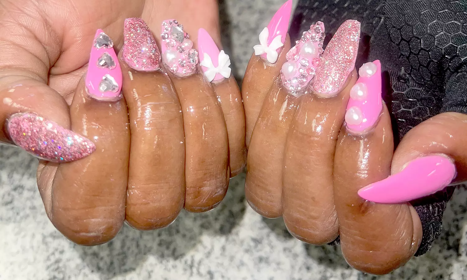 Freestyle full set and fill-in set manicure 