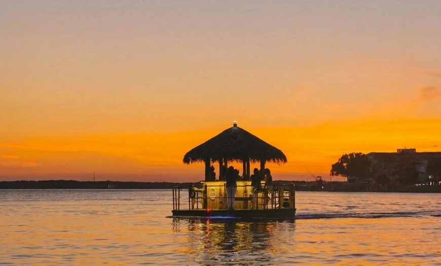 Image 2: Set Sail on a Group Floating Tiki Bar Adventure
