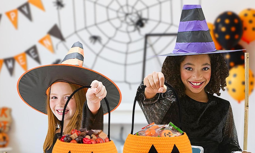 Image 5: Personalized Halloween Trick or Treat Baskets