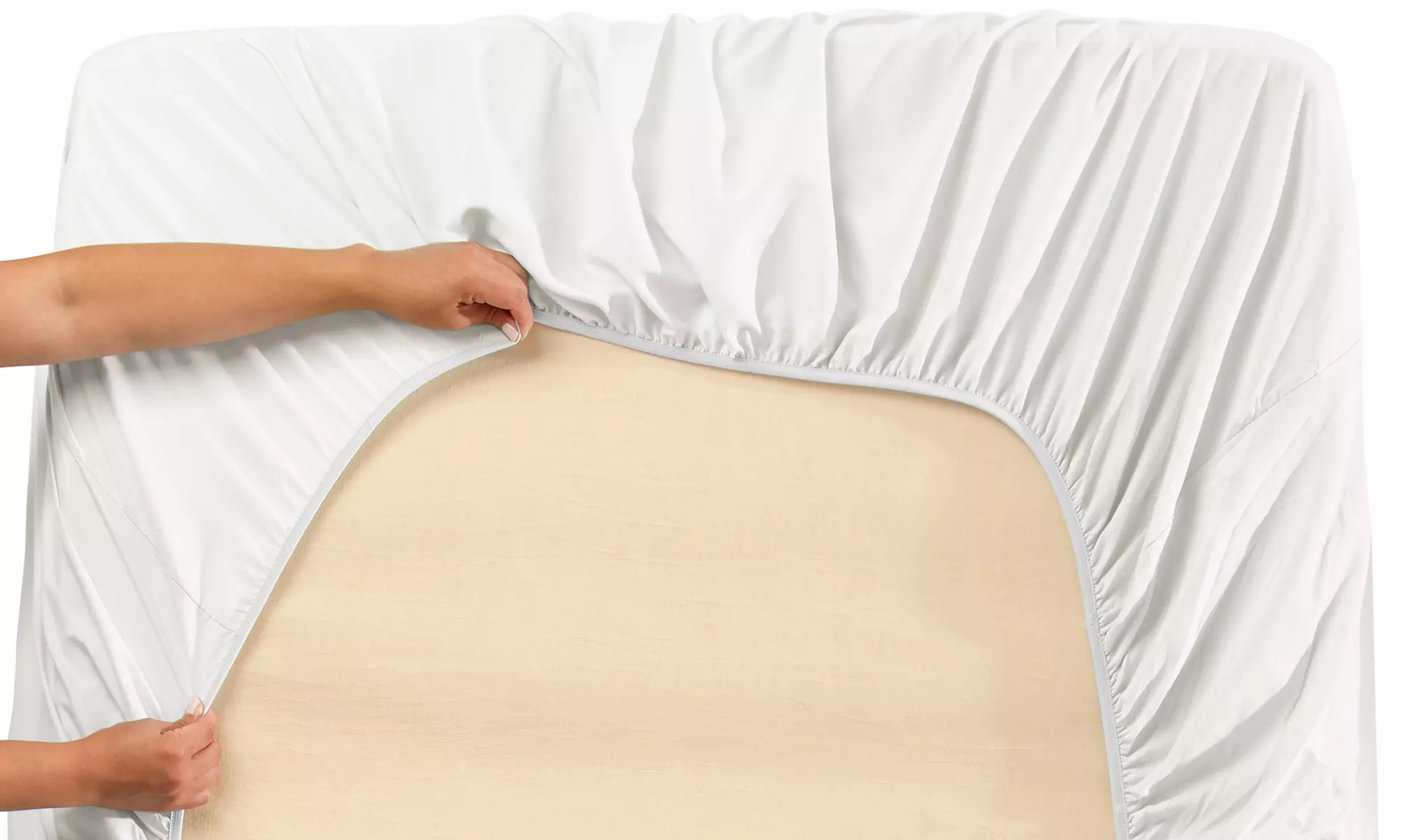 Nestl Extra Deep Pocket Sheets - 18-24 Inch Fitted Bed Sheet Set - 6 Piece