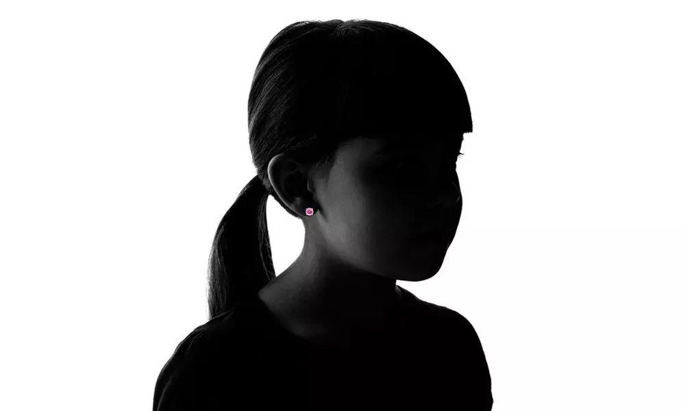 Sterling Silver Pink Round and Princess Cut Stud Duo Earring Set By SparklyKidz