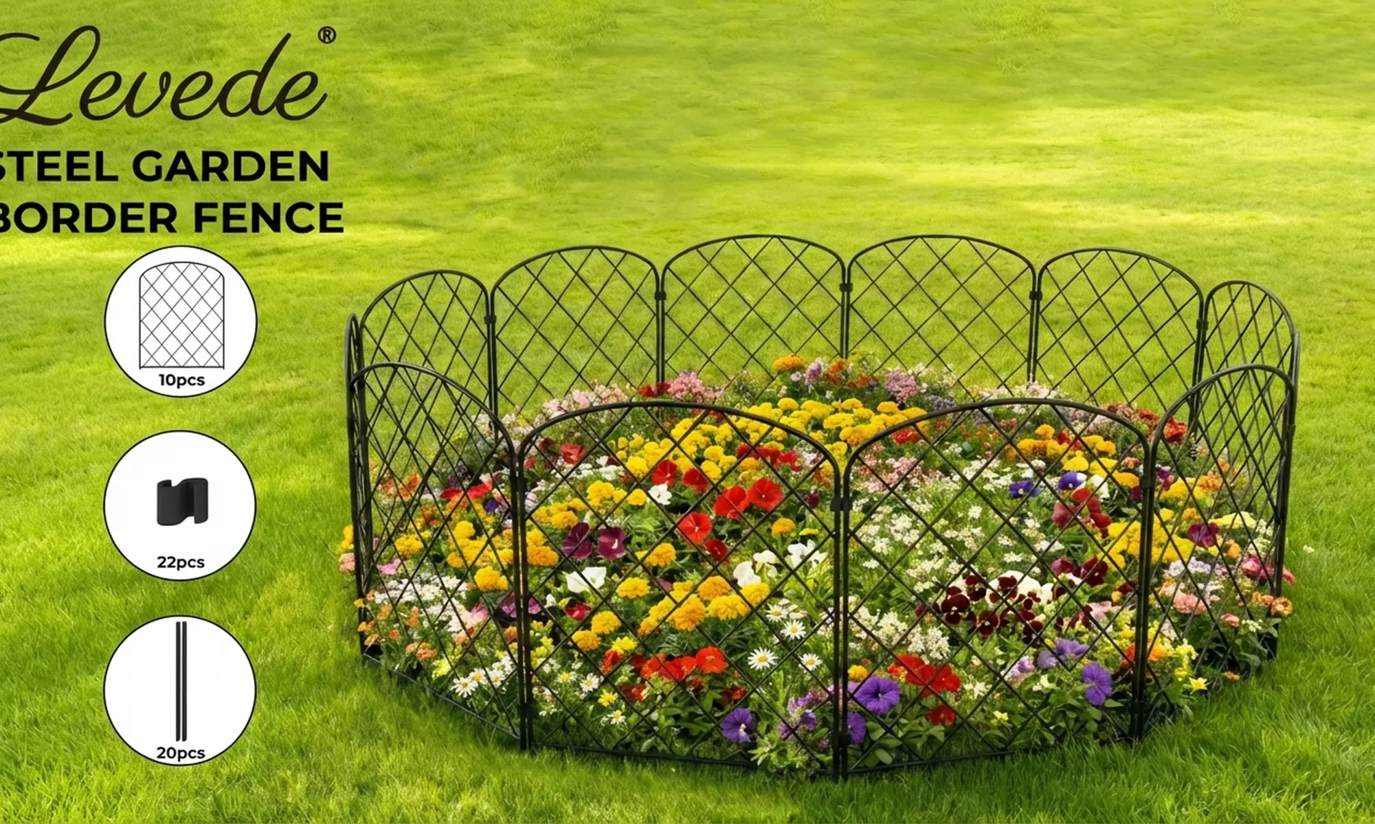 Levede No-Dig Animal Barrier Fence Collection