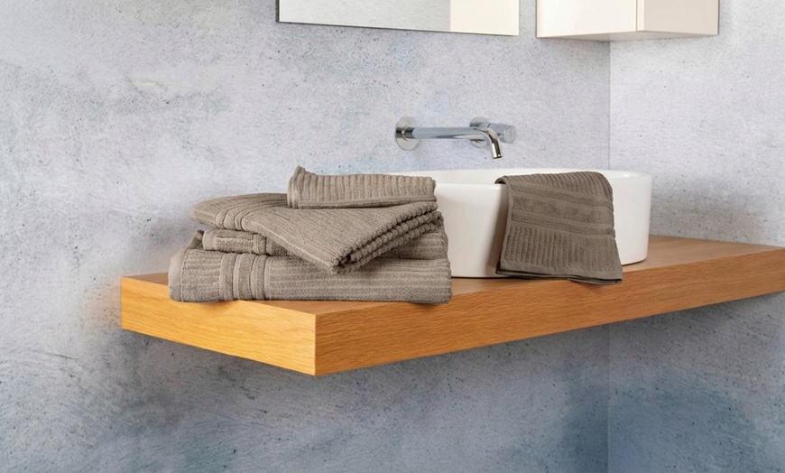 Image 27: Ensemble de 5 serviettes en coton