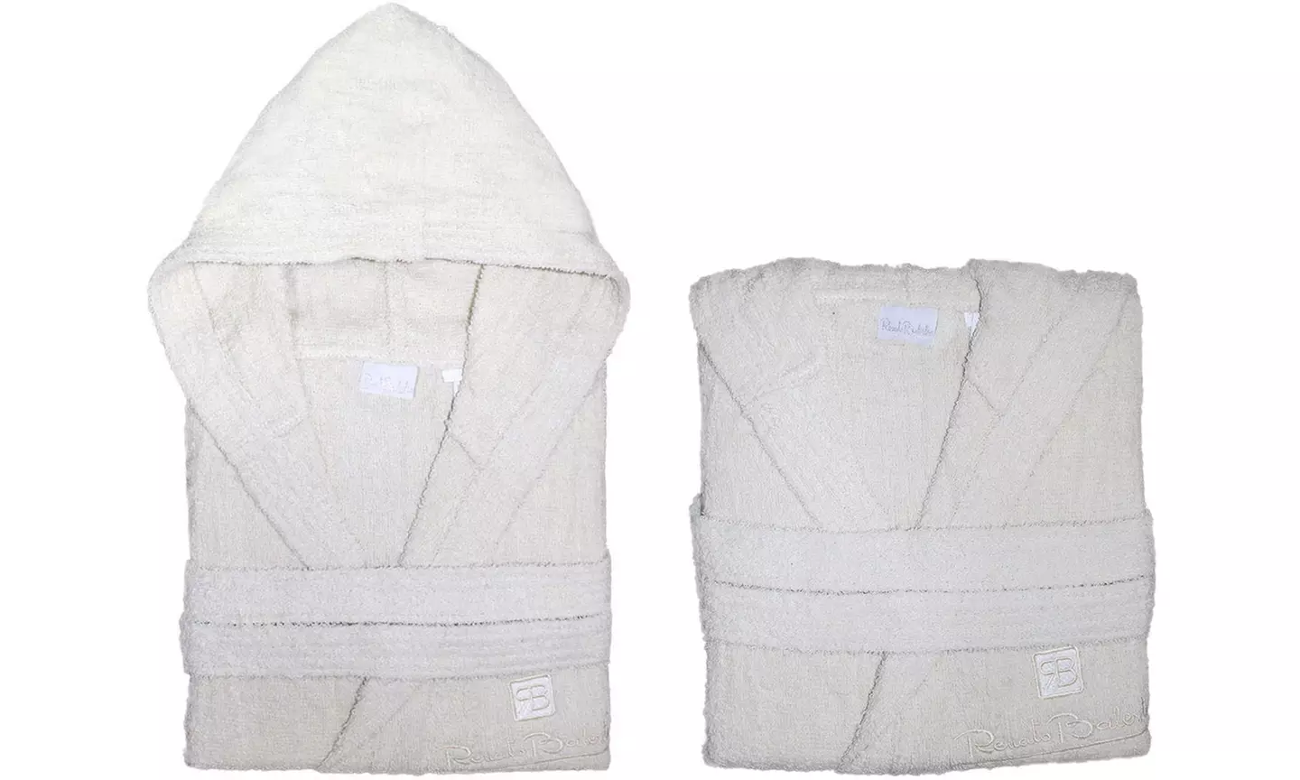 Accappatoio unisex in spugna Renato Balestra