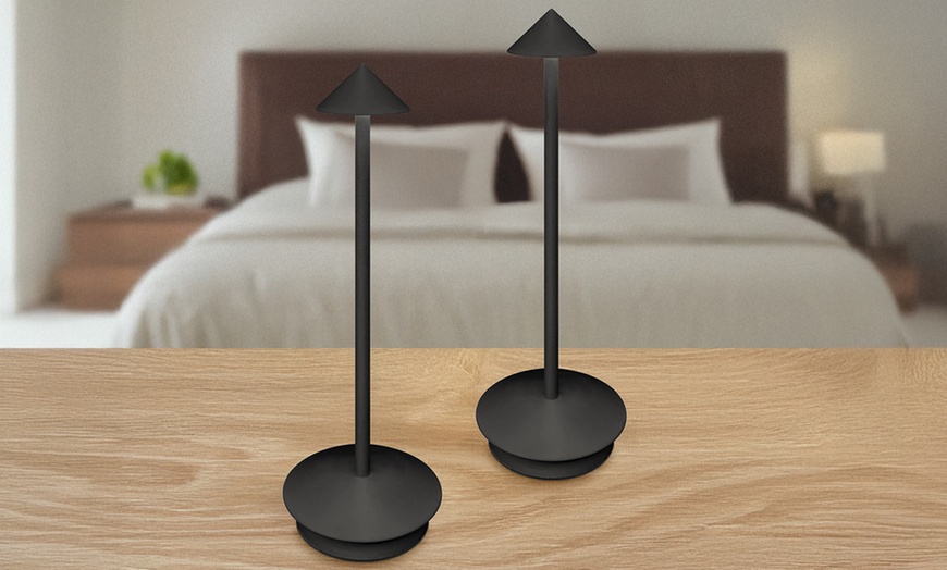 Image 11: 2x Tischlampe