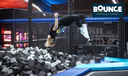 BOUNCE 180 Min. Sprungzeit für 1 Person  - BOUNCE - Trampolin & Funpark