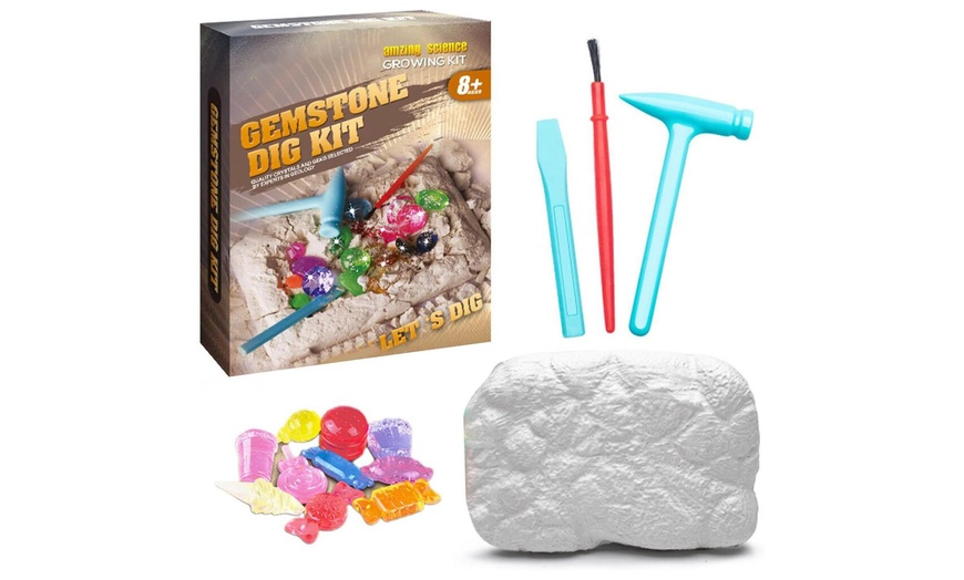 Image 4: Gemstone Digging Kit