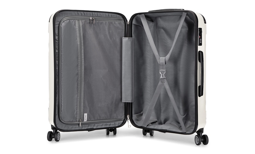 Image 4: Travelite Voyager Leichtgewichtskoffer mit Aluminiumlegierunggriff
