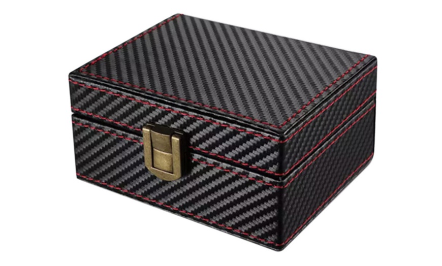 Image 4: RFID Blocking Box and Two Pieces Car Key Bags Set