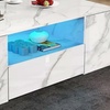 Image 11: High Gloss LED Coffee and Side Table Range