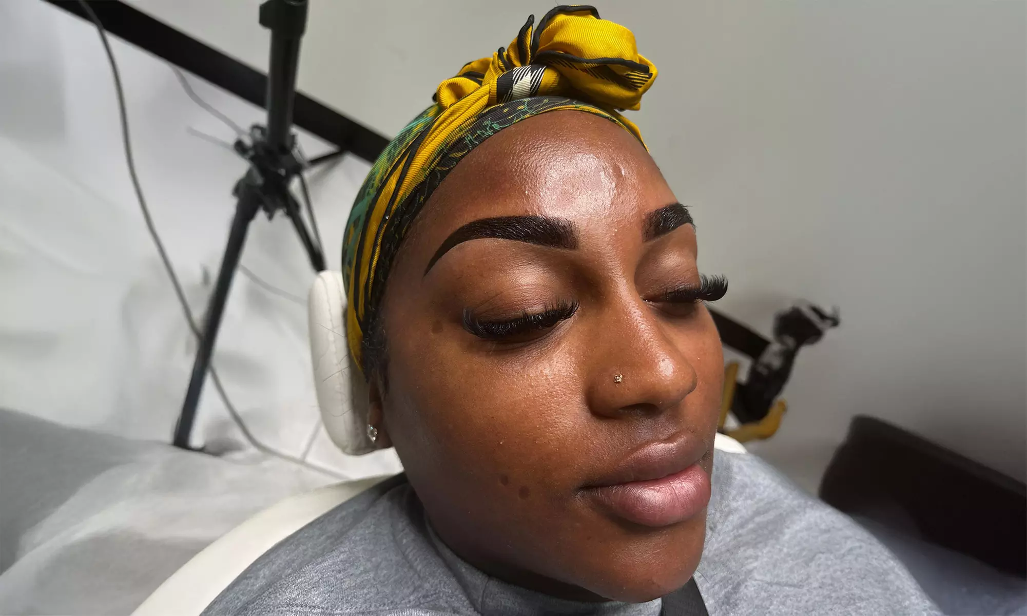 Brow Lamination Wax and Tint Options for Defined Brows