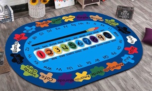 Kids' Number & Colour Play Rug