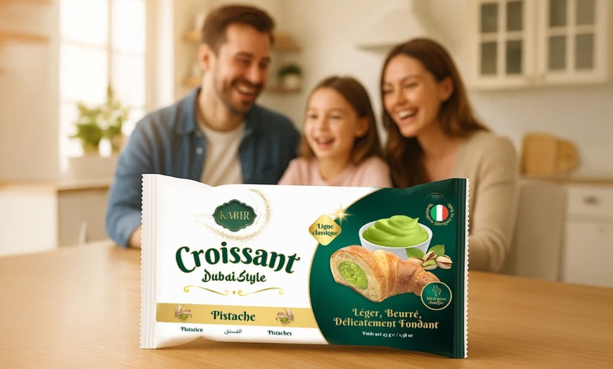 Image 9: Paquete de 5 croissants estilo Dubai con sabor a elegir de Kabir-BNL