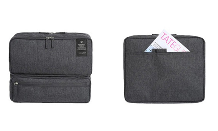 Image 3: Multi Compartment Travel Bag