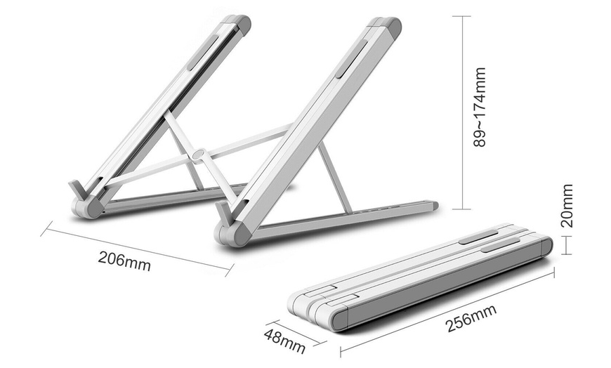 Image 18: Aluminium Stands for Phones, Tablets & Laptops