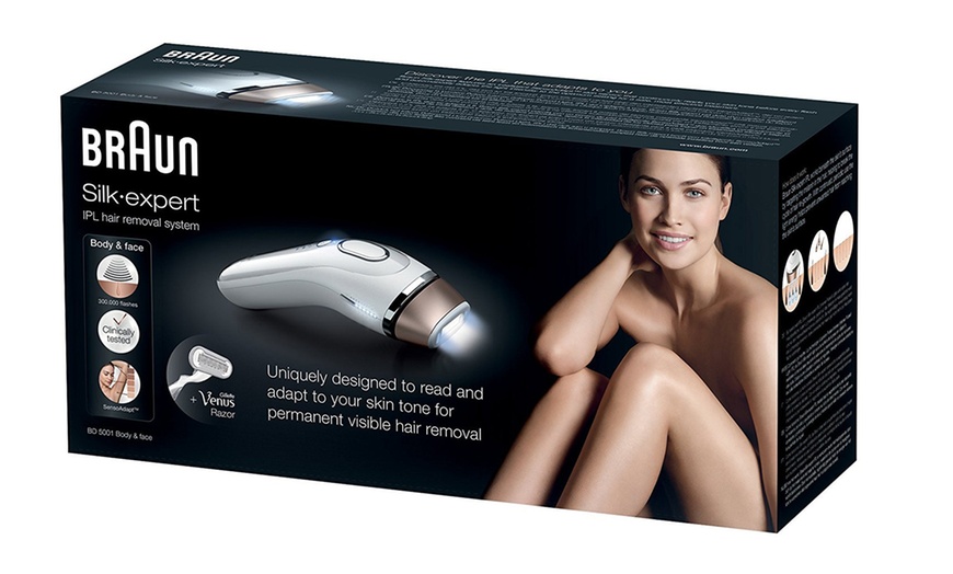 Image 2: Braun Laser Hair Removal Device