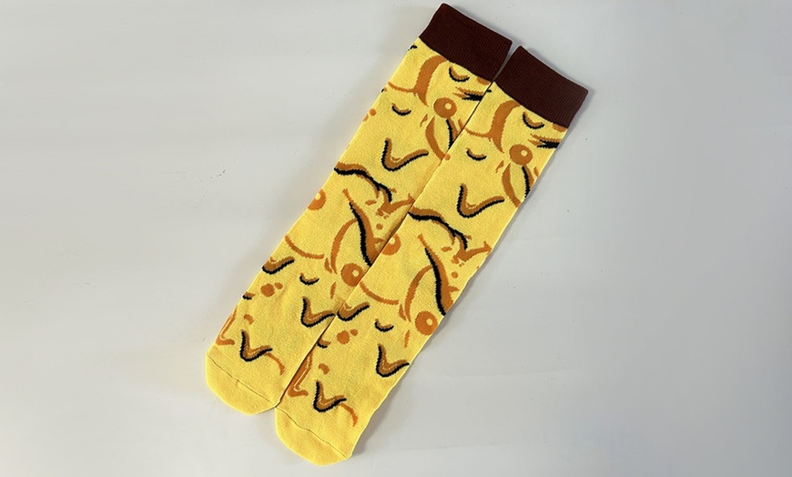 Image 5: Funky Pizza Box Set Socks