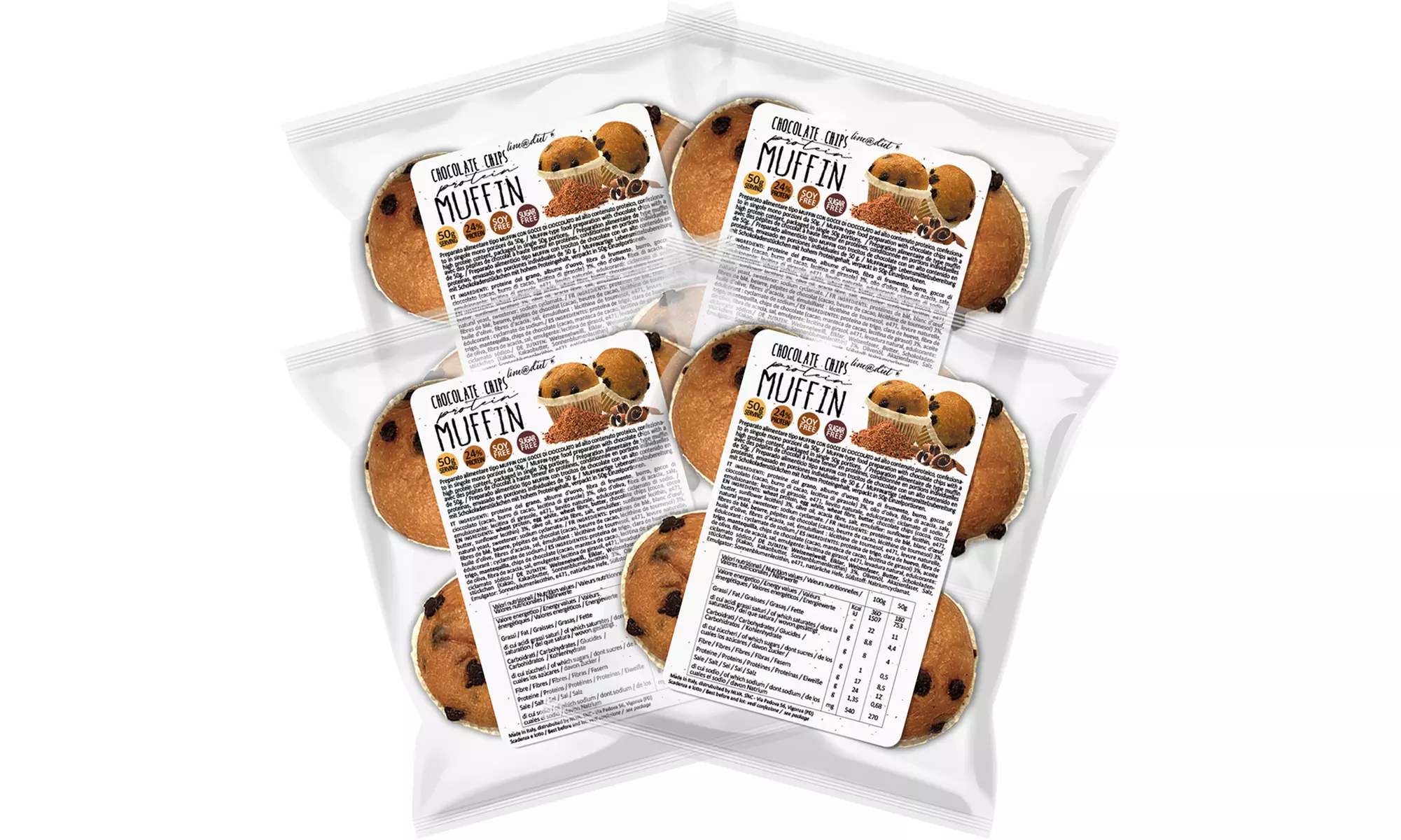 Keto Snack Dolci Pronti Line@, in 9 varianti diverse