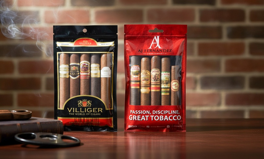 Image 1: Experience the best of AJ Fernandez and Villiger Cigars