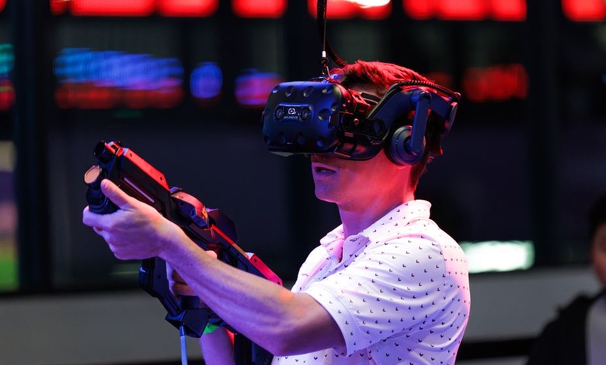 Image 1: Karting & Attractions at Andretti Indoor Karting & Games - San Antonio