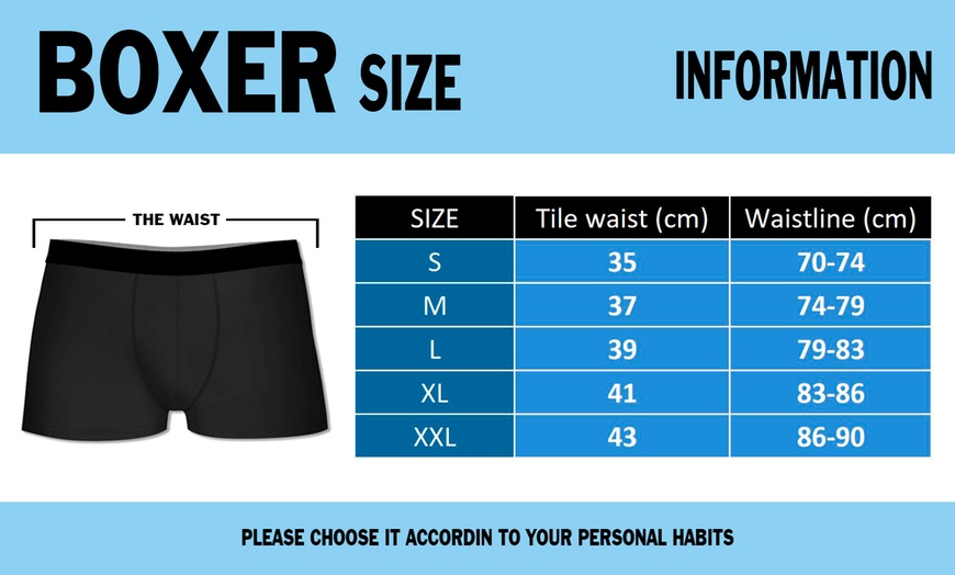 Image 2: Pack de 10 boxers Kappa pour homme