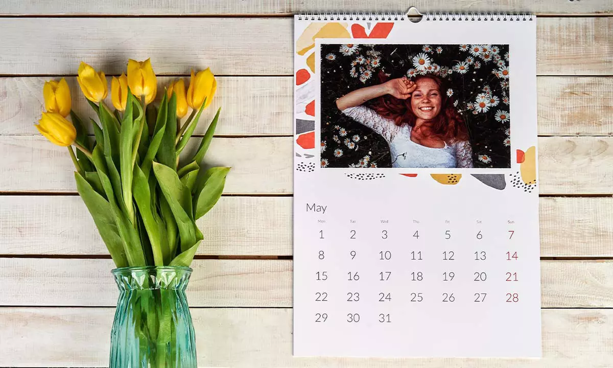 Personalised Photo Calendar from Colorland IE
