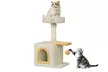 70, 79 or 131cm Multi Level Indoor Cat Tree in Various Shapes and Colours - Image 3
