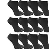 12 Pairs Dark Heather Gray