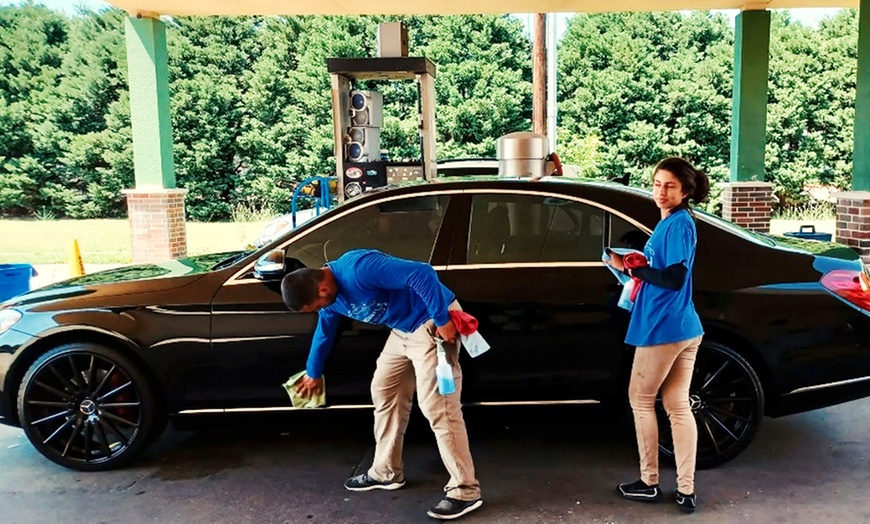 Image 2: Comprehensive Midway Gold or Diamond Single Car Wash