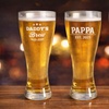 Image 1: Up to 45% Off Personalized Pilsner Glasses