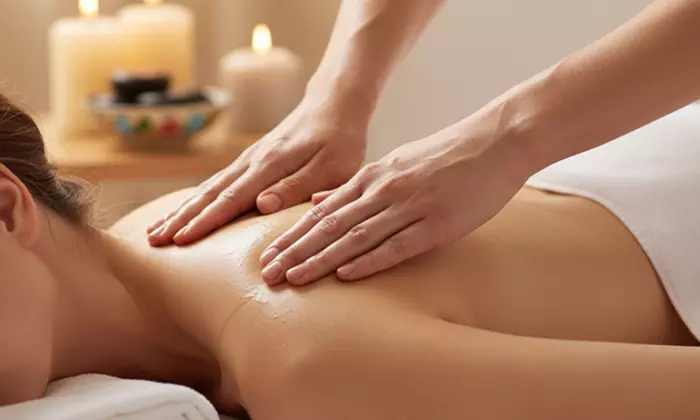 Masaje descontracturante y relajante de cuello, espalda y cuerpo