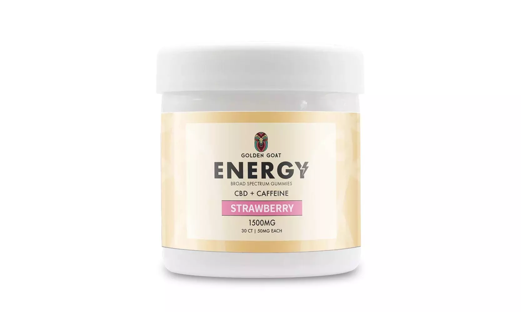 Golden Goat CBD Calm and Energy Infused Gummies