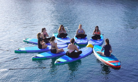 Para 1 persona: Experiencia de SUP yoga o pilates de 1 hora - Sup Yoga Barcelona