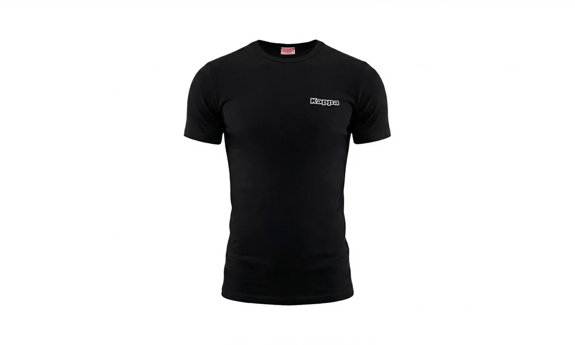 Pack di 6 t-shirt da uomo Kappa in cotone bielastico