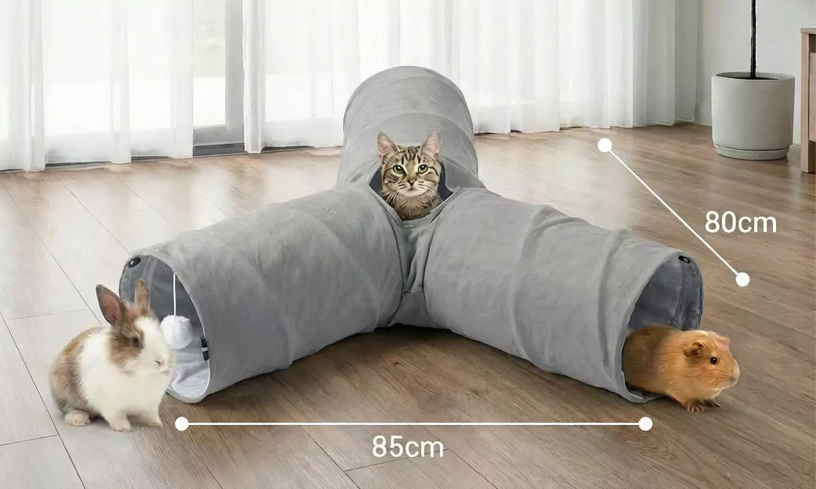 Skylos Multi-Functional Cat Furniture and Play Tunnel Range