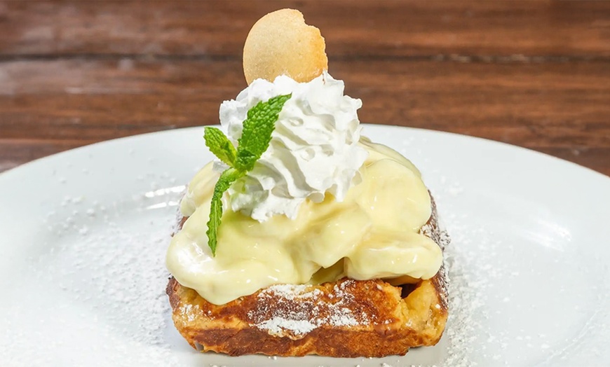 Image 10: $40, Signature Waffles, Entrees, Sides, or Drinks For Up to 4 People 