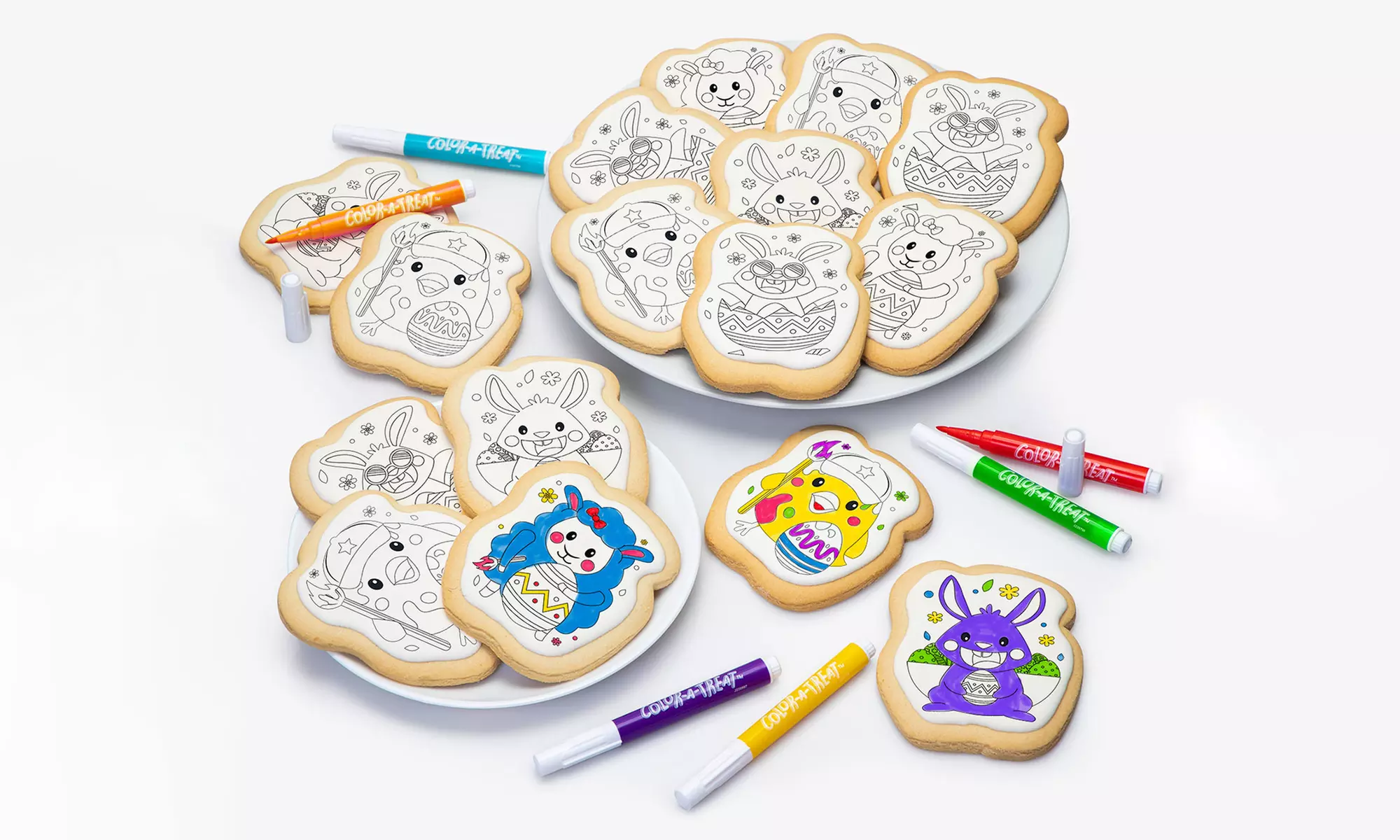 ꕤ Color-a-Treat™ Cookie Coloring Kit with Optional Children's Storybook from Corso's Cookies (Up to 42% Off) - Second Medium