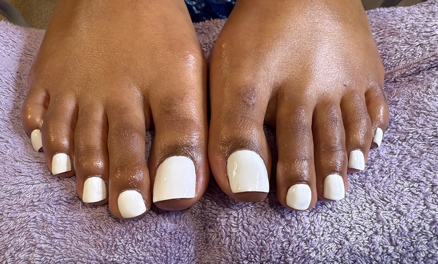 Image 4: Get Gel Polish, Manly, or Regular  Manicure & Pedicure