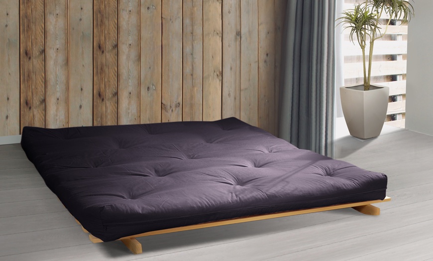 Image 23: Futon Frame and Mattress