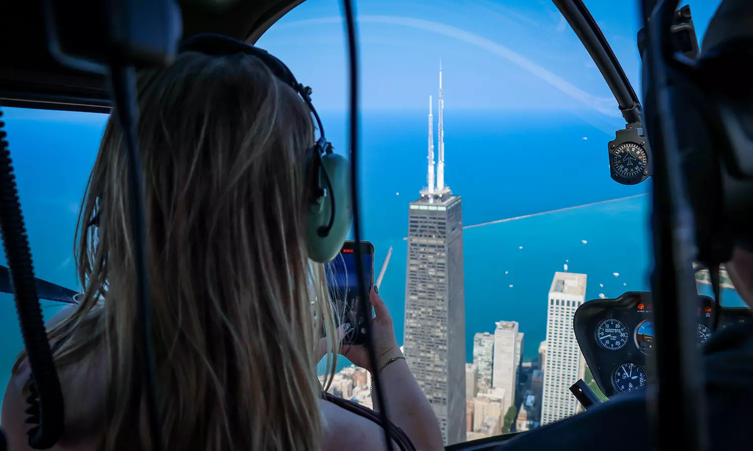 Experience Chicago's Iconic Landmarks on a Private Helicopter Tour
