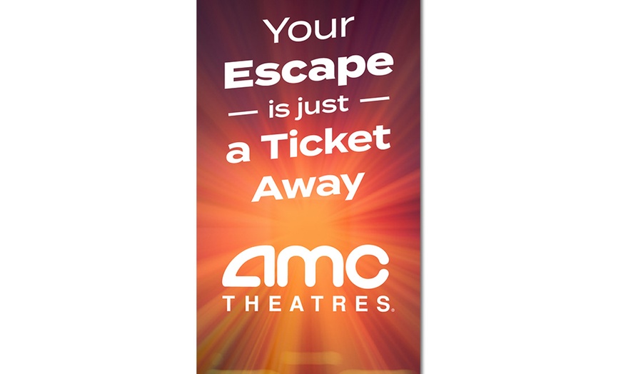 Image 3: AMC: Yellow Tickets & Snacks – Experience big-screen magic Anytime!