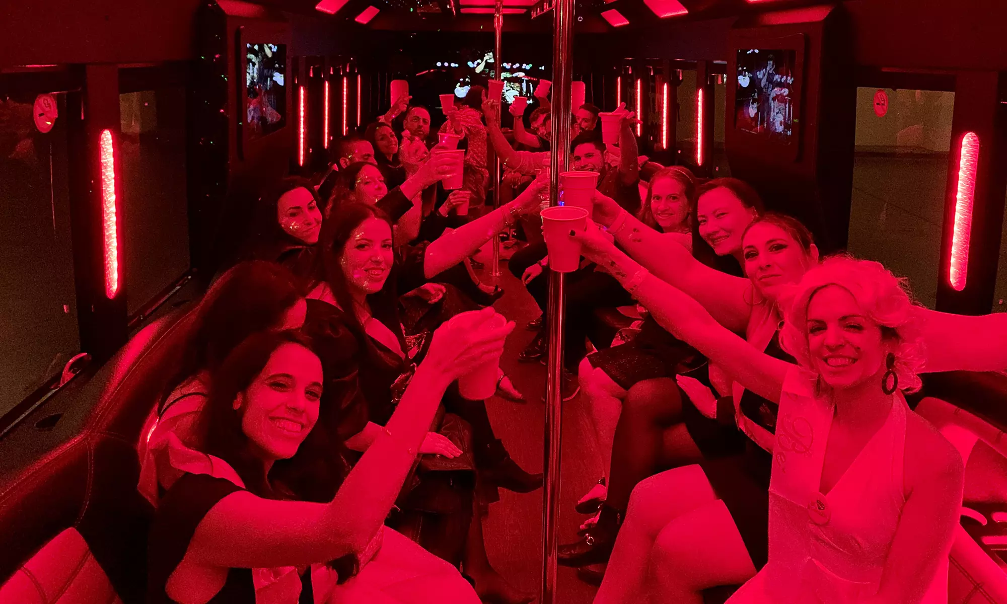 Booze Cruise, Point-to-Point or Round Trip for One, Two, or Four from Vegas Booze Cruise ​(Up to57%￼ Off - Second Medium