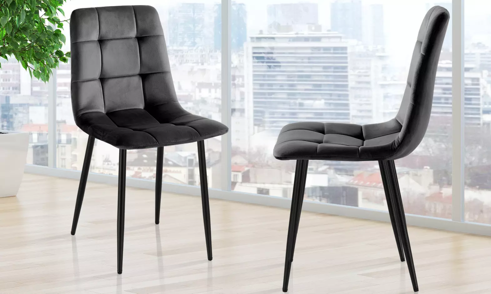 Lot de 4 chaises Corfu d'Oreste Luchetta