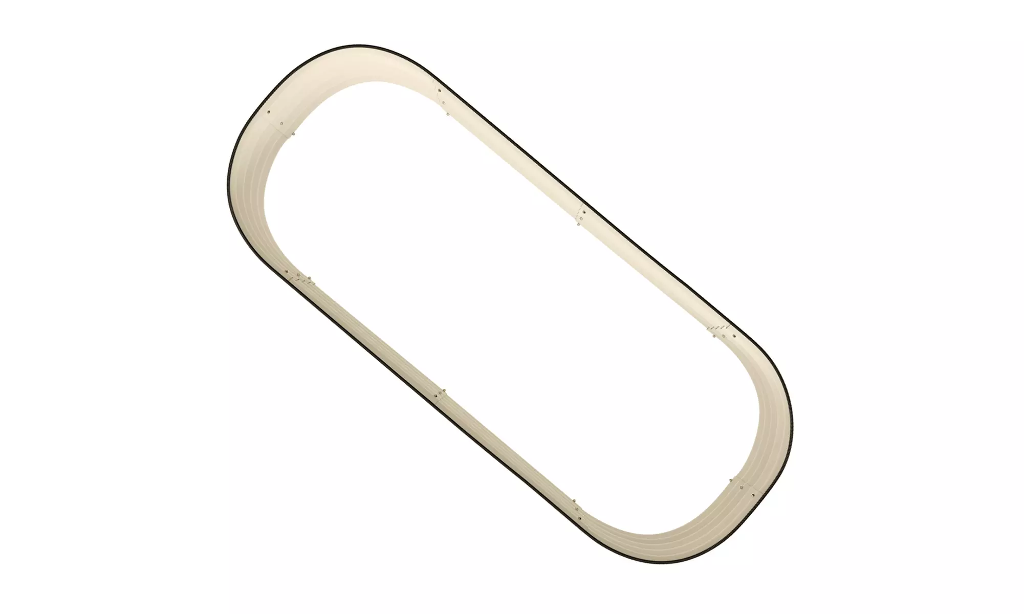 Outsunny Galvanised Steel Raised Garden Planter