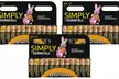 12, 24, 36 ou 72 piles alcalines AA et AAA Simply de Duracell - Second Medium