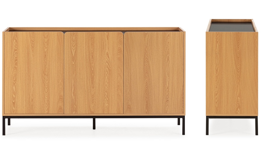 Image 11: Credenza "Curva" a 3 ante