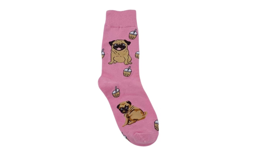 Image 5: Calcetines con diseño de perro 