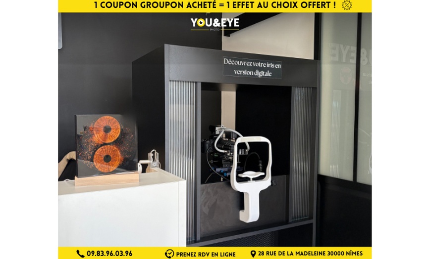 Image 6: Vos yeux, une œuvre d'art : capturez l'essence de votre iris